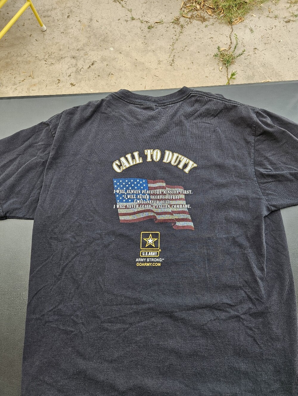 Call To Duty US Army Strong Anvil Tee
